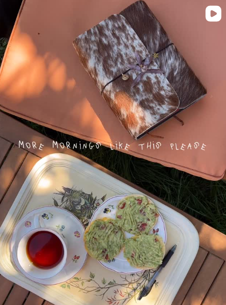 Objects for a slower table