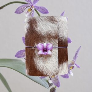 Purple cowhide A5