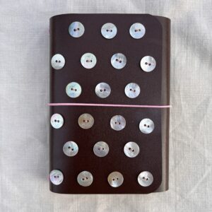 Brown polka dots A6