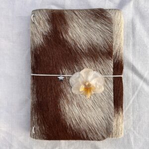 White cowhide A5